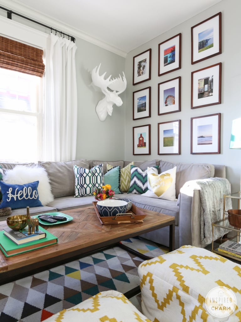 Fresh and Party-Ready Living Room | Inspired by Charm 
