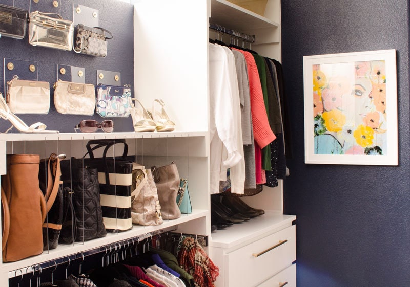 Organized Glam Master Closet